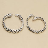 Twist peace pattern bracelet