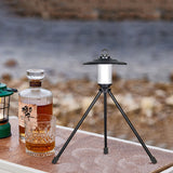 Multifunctional Table Lantern Lamp Hanger Silicone Case Portable Tripod Lights Support Holder for Camping Fishing BBQ