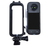 Camera Frame Cage for Insta 360 One X3 Protective Frame Border Case Adapter Mount for Insta360 Action Camera Frame Cage