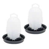 300ML Quail Water Drinker Bowl Chick Birds Pheasant Water Fountain Feeders Automatic drinking tool Farm Tools Pigeon Waterers