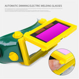 Argon Arc Tig Welding Solar Energy Automatic Dimming Welder Mask Helmet Special Anti-glare Glasses tools Safety Goggles
