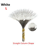 300pcs/lot Silicone Space Bean Stopper 1.0-8.0# Professional Fishing Float Anti-Strand Fishing Line Stopper Fishing Bobber Float