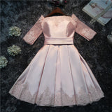 Evening dress bride wedding toast skirt