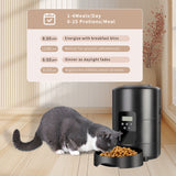 2l Button USB Automatic Smart Cat Feeder Dog Slow Dispenser with Timer Feeding Pet Supplies Food Bowl