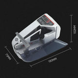 Handy Counter Bill Detector with Digital Display - Money Counting Machine for Bank, Small Business & Store