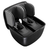 NEW 2 in 1 Foot and Leg Massager - Foldable Ottoman. Calir Compression, Shiatsu Roller, Vibrating Massage with Heat. K68 Model.