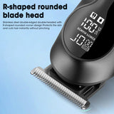 RESUXI 986 New6 in 1 Multifunctional Grooming Kit Clipper with Digital Display High Power Electric Shaver Nose Hair Trimmer