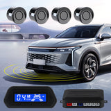 12V Car Parking Sensors PDC Parktronics System Detection Auto Accessories Smart Buzzer LCD Diplay Sound Alert Indicator