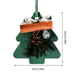 Christmas For Cars Portable Plant Scented Freshener Colorful Long Lasting Air Freshner Small Car Interior