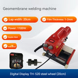 Digital Display Hot Wedge Geomembrane Welder HDPE Sheet Plastic Pond Liner PVC Repairing Welding hine