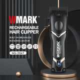 2024 New WMARK NG-2047 Hot Selg Rechargeable Clippers Hair Cutting hine with DLC fade blade