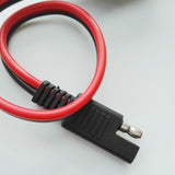 Female Cigarette Lighter Socket to with Sae 2 Pin Quick Release Disconnect Connector Plug 14AWG Extension Cable