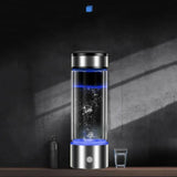 Portable Hydrogen-Rich Alkae lonizer Hydrogen-Water Generator Maker Rechargeable Water Bottle Anti-Aging