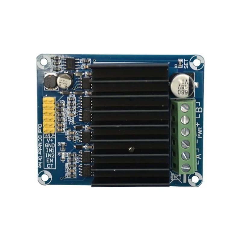 Dual Motor Controller Module 30A DC 5V-12V Motor Control Module H Bridge Dual Channel Drive Contro ...