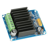 30A DC 5V-12V Motor Control Module H Bridge Dual Channel Drive Controller Board DHB-1A Motor Control Module