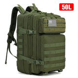 30L or 50L Military Hiking Bag Men Women Sports Trekking Hunting Nylon Tactical Backpack Outdoor Travel Fishing 3P Attack Pack