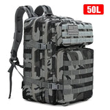 30L or 50L Military Hiking Bag Men Women Sports Trekking Hunting Nylon Tactical Backpack Outdoor Travel Fishing 3P Attack Pack