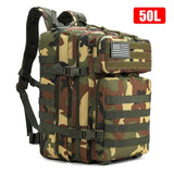 30L or 50L Military Hiking Bag Men Women Sports Trekking Hunting Nylon Tactical Backpack Outdoor Travel Fishing 3P Attack Pack