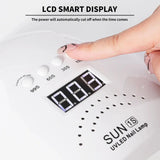 30LEDS Nail UV Dryer Lamp Kit With Nail Art Tools Set for Manicure Sand Files Buffer Sponge Block Brush Nails Salon Accessories