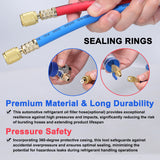 Air Conditioner Refrigerants Filler Vacuum Type Watertank Replacement Pressure Gauge Auto Repairing Tool Assembly Parts