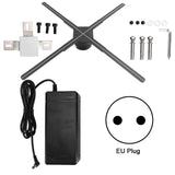 F2-70H ABS Wifi Control Holographic 3D Fan Advisement Player Advertising Machine