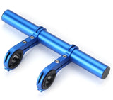 ESLN 10cm 20cm Aluminum Alloy/Carbon Tube Bicycle Handlebar Extender Mount MTB Bike Cycg Headlight Bracket Flashlight Holder