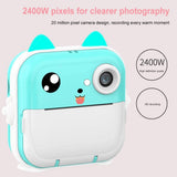 Kids Digital Photo with Thermal Printer Child Camera Instant Print Video Recording Take Pictures Girl Boy Birthday Gift