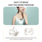 Wearable Low Noise Electric Hands Free Portable Integrated Breast Pump Comfort Milk Collector BPA-free