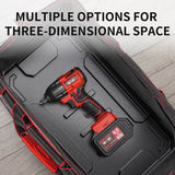 Upgrade 14/16 inch Electrician Bag High Density 1680D Oxford Waterproof Wear-Resistant Strong Tool Storage Toolkit