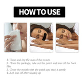 89pcs Sleeping Tape Reduce Snoring Avoid Breathing Sleep Mouth Strips for Adults