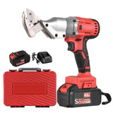 21V Brushless Mini Cordless Tin Snips Scissor Electric Metal Sheet Shear Cutter Scissors Stepless Speed Regulation Tool