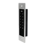 RFID Keyless Door Opener Metal Access Control Scanner 100 Users Mini IP66 Waterproof Embedded Fingerprint Reader
