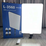 New L-3560 Big 24inch Studio Set Equipment Flash Led Light Panel Lighting Kit for Photography