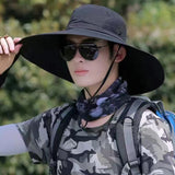 Lightweight portable outdoor camping sun hat, taking up little space making your travel more relaxed and convenient.