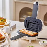 Express breakfast maker Double-Sided Press Sand hine Mini Non-Stick Grill Pancake Maker Bread Hot Dog Toaster Electric Ov