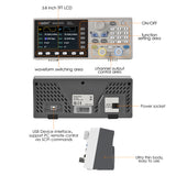 Owon Digital Storage Oscilloscope Dual Channel Mini Portable Oscillometer Arbitrary Waveform Generator DGE2070/DGE2035