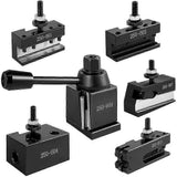 Lathe Tool Holder, Change Tool Set for Metal Lathe Tool Post for 1/2inch Turning Tools, 250-000 Mini Lathe Tool Post JP