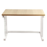 Wood Microwave Oven Stand Rack 2 Layers Storage Racks Kitchen Cabinet Counter Shelf(White)