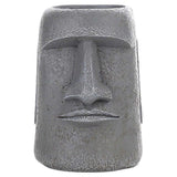 Household Succulent Planter Moai Statue Flower Pot Resin Craft Moai Head Plant Pot