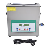 6.5L Ultrasonic Cleaner Timer Ultrasonic Cleaning Machine with Standby Sleep Mode 180WEU Plug 200?24