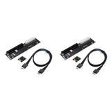 For Oculink SFF-8612/1 Adapter Card PCI-E 16X 2230 M.2 M-Key Adapter