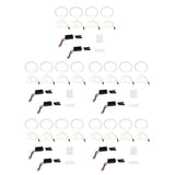 4Pcs White Headlight CCFL LED Angel Eyes Kit Turn Signal Light