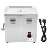 15L Stainless Steel Ultrasonic Cleaner with Digital LED Timer Heater for Jewelry Glasses Metal Parts