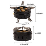 11000W Windproof Camping Gas Stove, Portable Outdoor Camping Furnaces Foldable Camping Gas Burners Backpacking Stove NEW