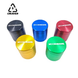 CRUSHER Aluminum Alloy Manual Tobacco Grinder 40mm 4-layer Dry Herb Spice Cutter Compact and Convenien Smoking Accessories