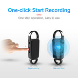 HD Noise Reduction Keychain digital Voice Recorder Pen with Display Screen