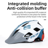 ESLNF Integrated Foam Molding Safety Multidimensional Coog Lightweight Adjustable Cycg MTB Helmet Road Bike