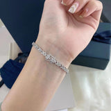 Women's Sterling Silver Wheat Ear Bracelet