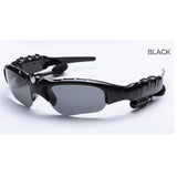 JINSERTA Sport Stereo Wireless Bluetooth Headset 3 colorful Sun lens Earphones Sunglasses mp3 Riding Glasses