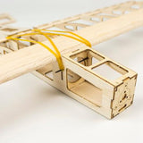 R03 STICK-06 Airplane 580Mm Wingspan Balsa Wood DIY Electric Aircraft RC Flying Toy Version Unassembled Durable Full Set